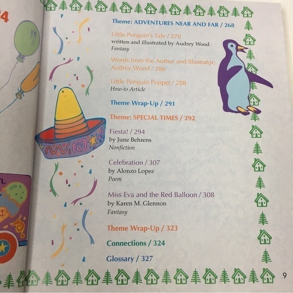 VINTAGE 1996 Book Treasury of Literature Sidewalks Sing Homeschooling Classroom - Picture 10 of 16